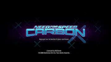 Need for Speed - Carbon screen shot title